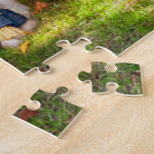 Drei Bulldoggen in Kostümen Puzzle (Seite)