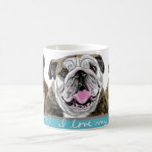 Drei Bulldoggen Kaffeetasse (Mittel)