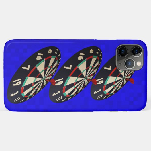 Drei Bullseye Dartboards, Case-Mate iPhone Hülle (Rückseite (Horizontal))