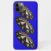 Drei Bullseye Dartboards, Case-Mate iPhone Hülle (Rückseite)