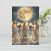 Drei Burgen - Weltkulturerbe der Unesco Feiertagskarte (Stehend Vorderseite)