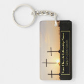 Drei Burgen - Weltkulturerbe der Unesco Schlüsselanhänger (Vorderseite)