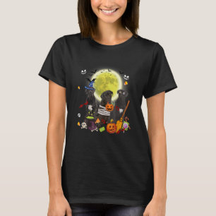Drei Cane Corso Hunde Hexe Beängstigendes Mummy Ha T-Shirt