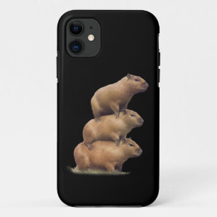 Drei Capybaras Funny Capybara Spaß Case-Mate iPhone Hülle