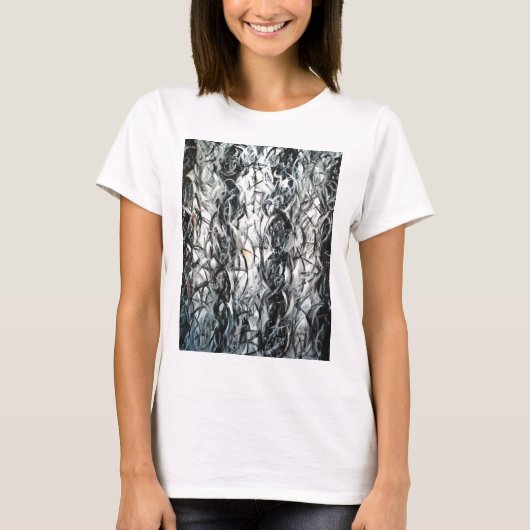 Drei Caryatides (abstrakter Expressionismus) T-Shirt (Vorderseite)