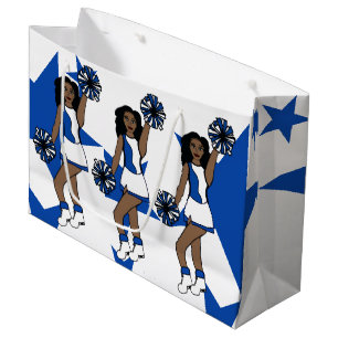 Drei Chefs Custom Gift Bag Blue #1 Große Geschenktüte