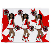 Drei Chefs Custom Gift Bag Red #1 Große Geschenktüte (Vorderseite)