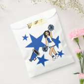 Drei Chefs Custom White Favor Bag Blue #2 Geschenktütchen (Versiegelt)