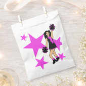 Drei Chefs Custom White Gevor Beutel Pink #1 Geschenktütchen (Ausgeschnitten)