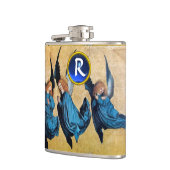 DREI CHRISTMAS ANGELN IM BLUE GEM MONOGRAM FLACHMANN (Links)