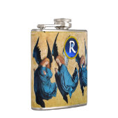 DREI CHRISTMAS ANGELN IM BLUE GEM MONOGRAM FLACHMANN (Rechts)