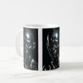 Drei Chrome-Klone Statement Kaffeetasse (Vorderseite Links)