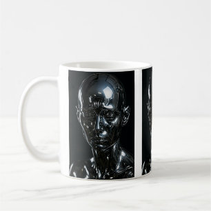 Drei Chrome-Klone Statement Kaffeetasse