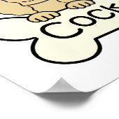 Drei Cocker-Spaniels Poster (Ecke)