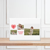 Drei Collage Couple Foto | Valentines Gift