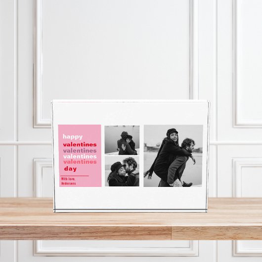 Drei Collage Foto | Farbenfrohe Valentingeschenke