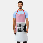 Drei Collage Foto | Farbenfrohe Valentingeschenke Schürze (Getragen)