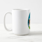 Drei Collie-Oster-Kaffeetasse Kaffeetasse (Links)