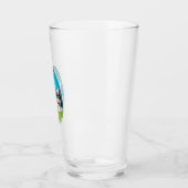 Drei Collie-Osterhasen  Glas (Links)