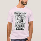 Drei Comic-Abdeckung mit grünen Lanterns, Schwarz T-Shirt (Vorderseite)