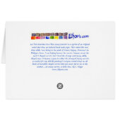 Drei Crazy Carrots Wasserfarbenkarte (Rückseite Horizontal)