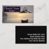 Drei Crosses Empty Boat Visitenkarte (Vorne/Hinten)