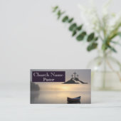 Drei Crosses Empty Boat Visitenkarte (Stehend Vorderseite)