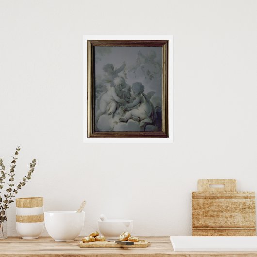 Drei Cupids, c.1775 Poster (Küche)