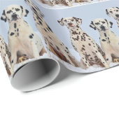 Drei Dalmatiner Geschenkpapier (Rolleneckpunkt)