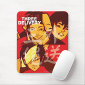 Drei Delivery™ Gruppe Mousepad (Mit Mouse)