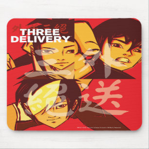 Drei Delivery™ Gruppe Mousepad