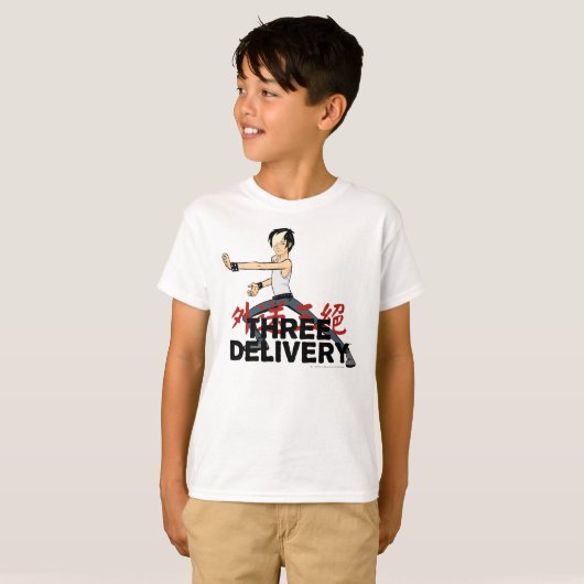 Drei Delivery™ Tobey T - Shirt (Vorne ganz)