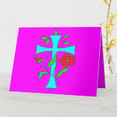 Drei Designs eine Karte mit hellen Farben (Gelbe Blume)