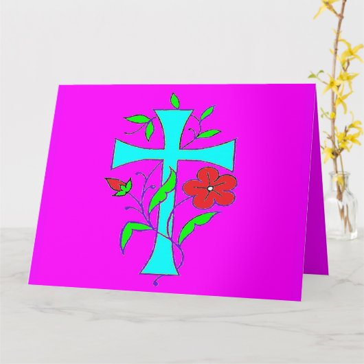 Drei Designs eine Karte mit hellen Farben (Gelbe Blume)