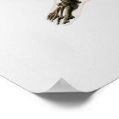 Drei Dimensionen der menschlichen Leg und Füße Poster (Ecke)