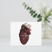 Drei Dimensionen des menschlichen Herzens, richtig Postkarte (Stehend Vorderseite)