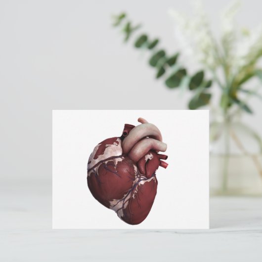 Drei Dimensionen des menschlichen Herzens, Vorders Postkarte (Stehend Vorderseite)