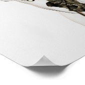 Drei Dimensionen des weiblichen Skelettsystems Poster (Ecke)