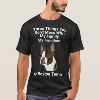 Drei Dinge, die du mit Boston Terr Will T-Shirt