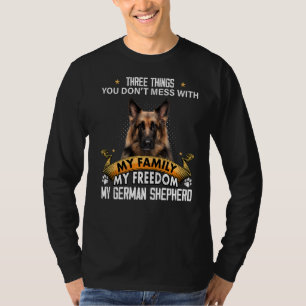 Drei Dinge, die du nicht mit dem deutschen Hirten T-Shirt