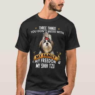 Drei Dinge, die du nicht mit dem schicken Tzu-Hund T-Shirt