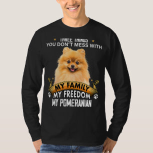 Drei Dinge, die man nicht mit Spitz-Hund verwechse T-Shirt