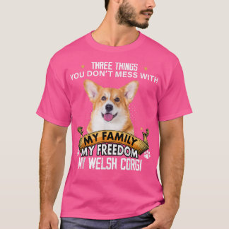 Drei Dinge, die Sie nicht mit walisischem Corgi Do T-Shirt