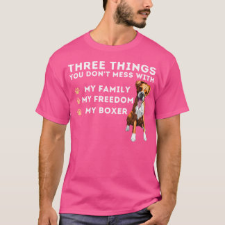 Drei Dinge, mit denen du nicht rummachst - der deu T-Shirt