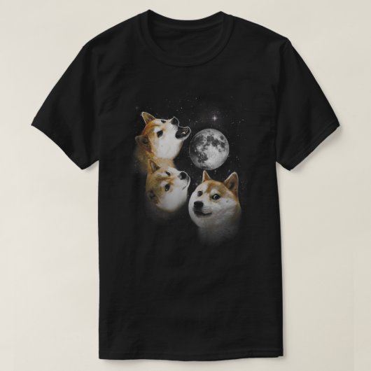 Drei Dogen Moon Essential T-Shirt (Design vorne)