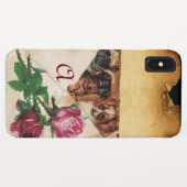DREI DOGIEN MIT MONOGRAMM FÜR ROSE Case-Mate iPhone HÜLLE (Rückseite (Horizontal))