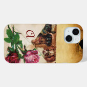 DREI DOGIEN MIT MONOGRAMM FÜR ROSE Case-Mate iPhone HÜLLE (Rückseite (Horizontal))