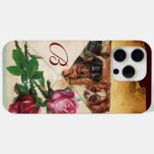 DREI DOGIEN MIT MONOGRAMM FÜR ROSE Case-Mate iPhone HÜLLE (Rückseite (Horizontal))