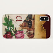 DREI DOGIEN MIT MONOGRAMM FÜR ROSE Case-Mate iPhone HÜLLE (Rückseite (Horizontal))