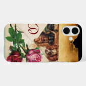 DREI DOGIEN MIT MONOGRAMM FÜR ROSE Case-Mate iPhone HÜLLE (Rückseite (Horizontal))